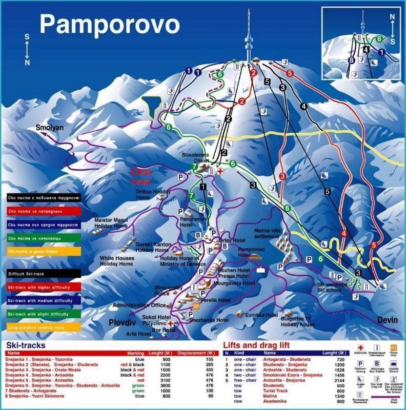 Elitza Villa Pamporovo Exterior foto
